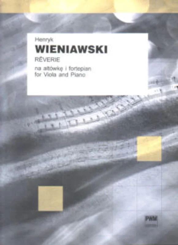 Wieniawski – Reverie Viola/Piano (Softcover Book)