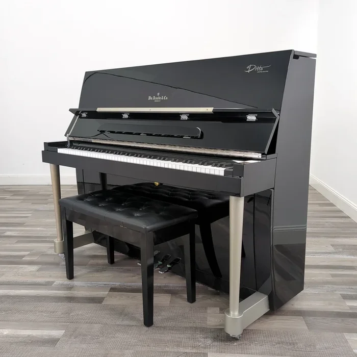 Wm. Knabe WMV121 (47.5 “) “Ditto ” in Polished Ebony #IKOAU1520