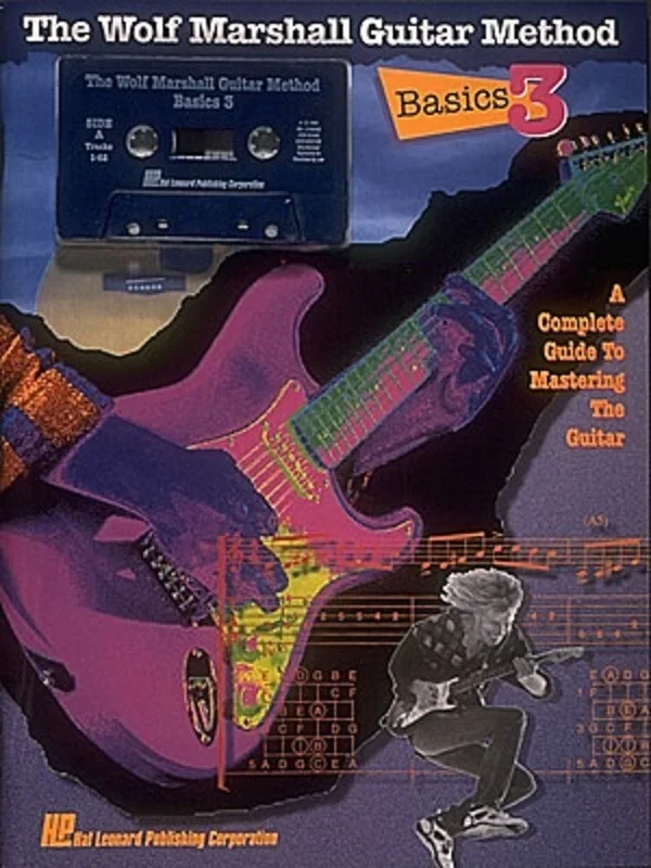 Wolf Marshall Guitar Method Basics Book 3 Book/Cass