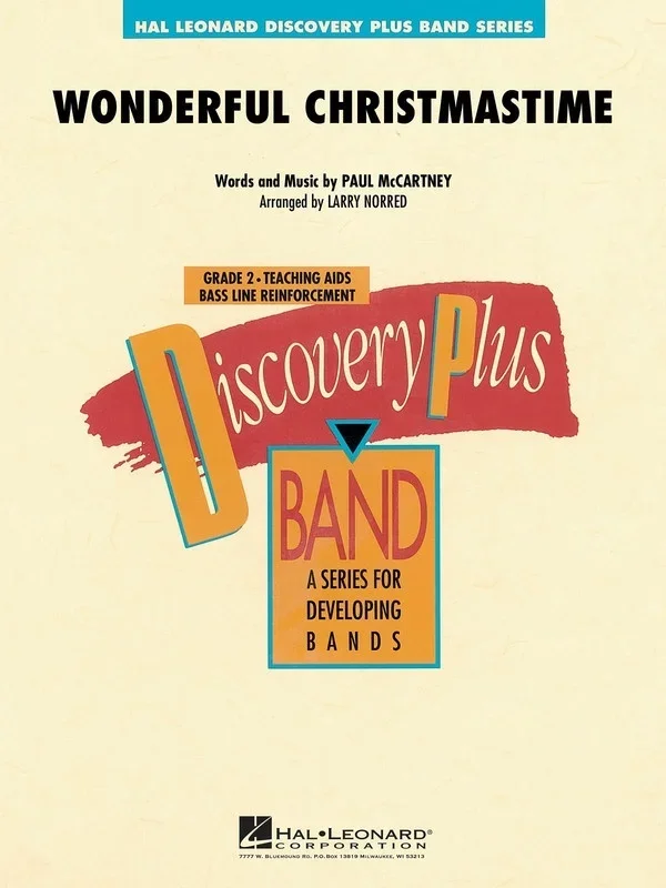 Wonderful Christmas Time Discovery Plus Concert Band 2 (Music Score/Parts)
