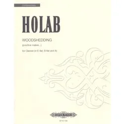 Woodshedding (Practice Makes…) – Clarinet Unaccompanied