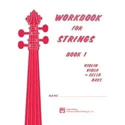 Workbook for Strings, Book 1 – Cello