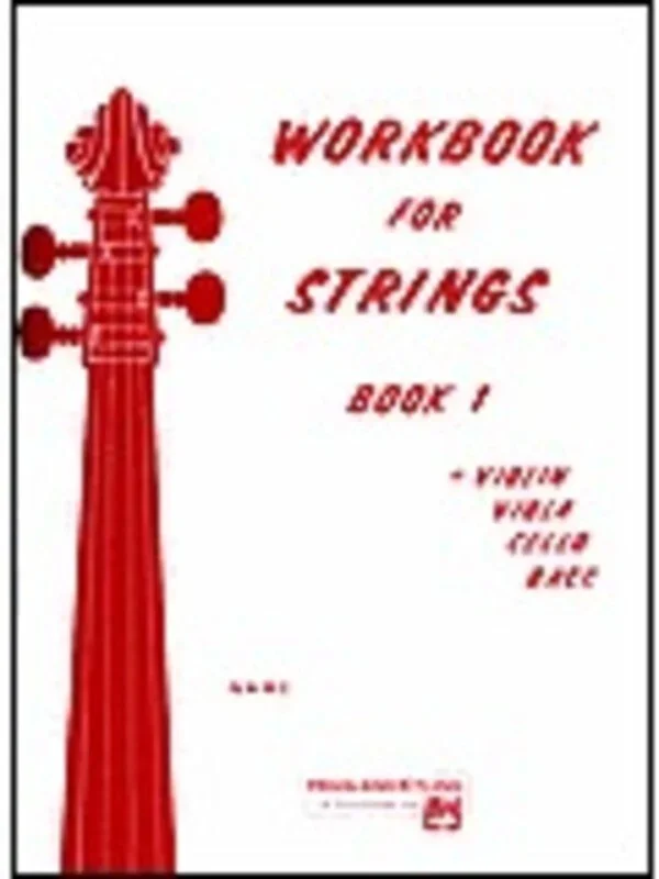 Workbook For Strings Book 1 Violin (Softcover Book)
