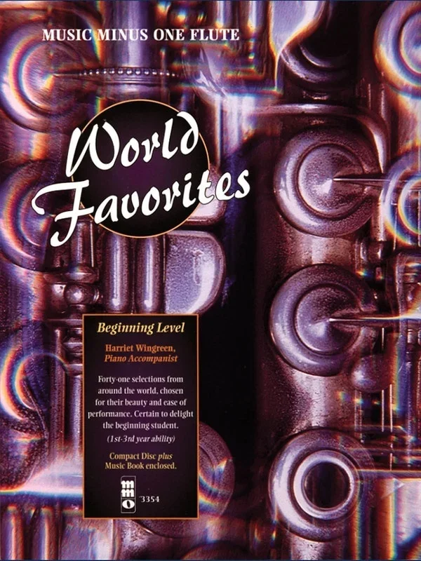 World Favorites Beginning Level Flute Book/CD (Softcover Book/CD)