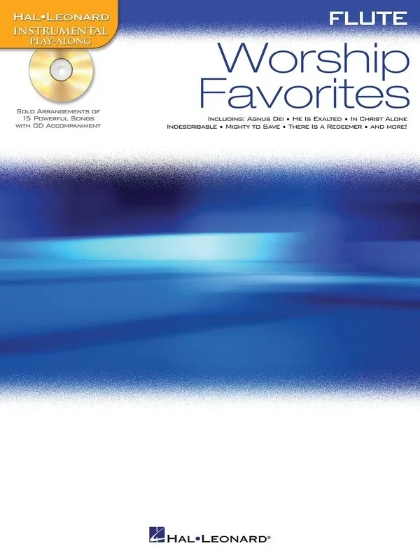 Worship Favorites For Flute Book/CD (Softcover Book/CD)