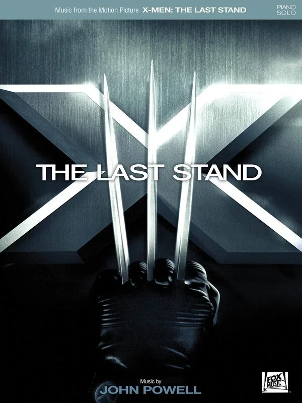 X Men The Last Stand Selections Piano Solo (Softcover Book)
