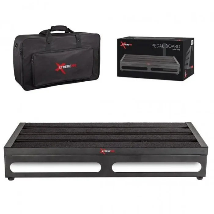 Xtreme Pro Aluminium Pedal Board w/Bag Large
