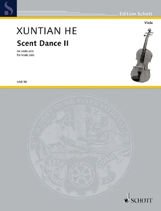 Xuntian He – Scent Dance Ii For Viola Solo (Softcover Book)