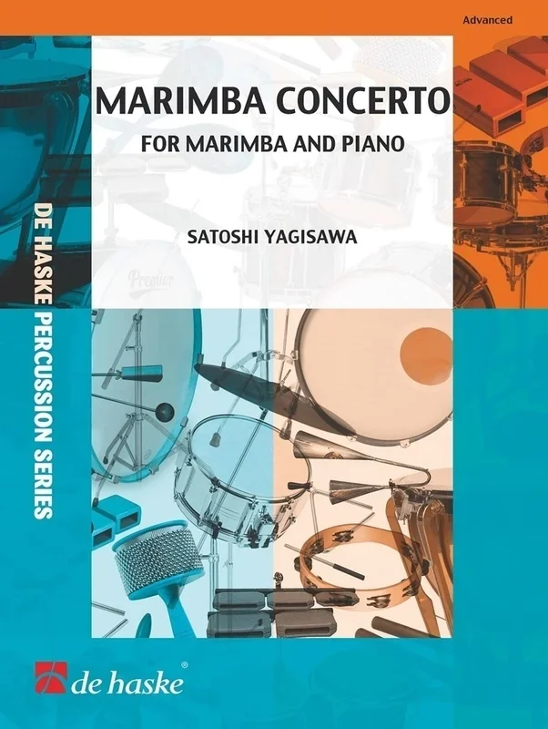 Yagisawa – Marimba Concerto For Marimba/Piano Softcover Book (Marimba)