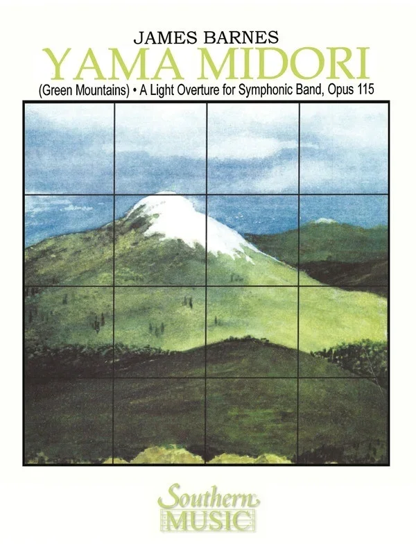 Yama Midori (Green Mountains) Concert Band 4 Score/Parts (Pod) (Music Score/Parts)