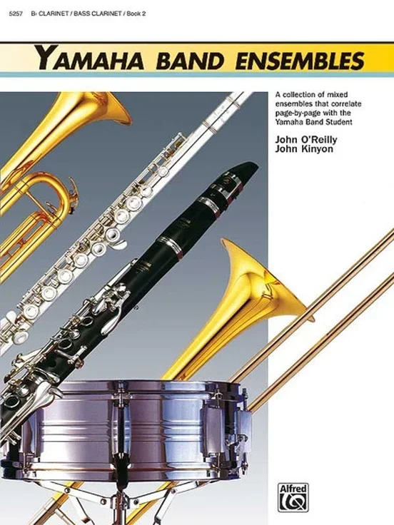 Yamaha Band Ensembles Book 2 Clarinet/Bass Cla