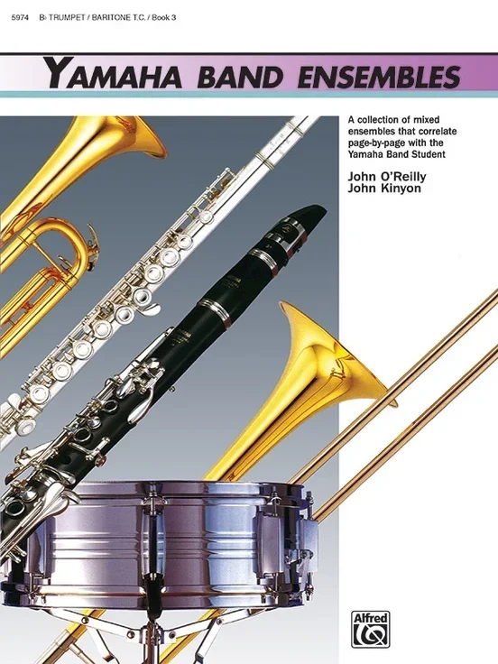Yamaha Band Ensembles Book 3 Trumpet/Baritone Tc