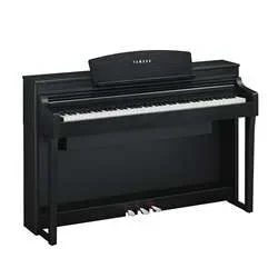 Yamaha Clavinova CSP-170 Natural Wood X Tablet Controlled Smart Piano – Matte Black