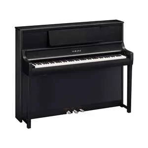 Yamaha Clavinova CSP-295 GrandTouch with Wooden Keys Tablet Controlled Smart Piano – Black Walnut Tall Cabinet