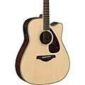 Yamaha FGX830C Folk Acoustic-Electric Guitar Natural