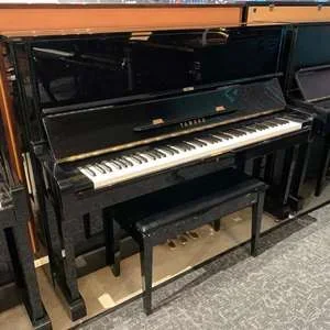 Yamaha U-Series U1 1976 Acoustic Upright Piano – Polished Ebony