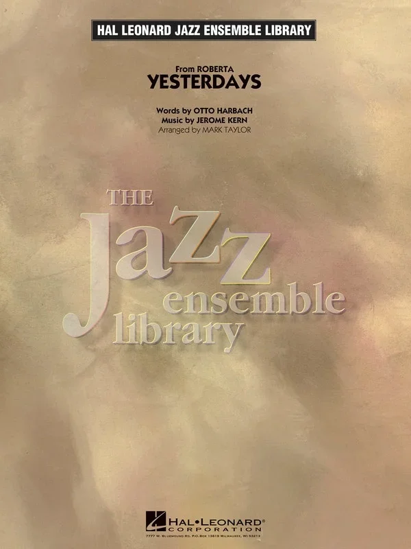 Yesterdays Jel4 Arr Taylor (Music Score/Parts)