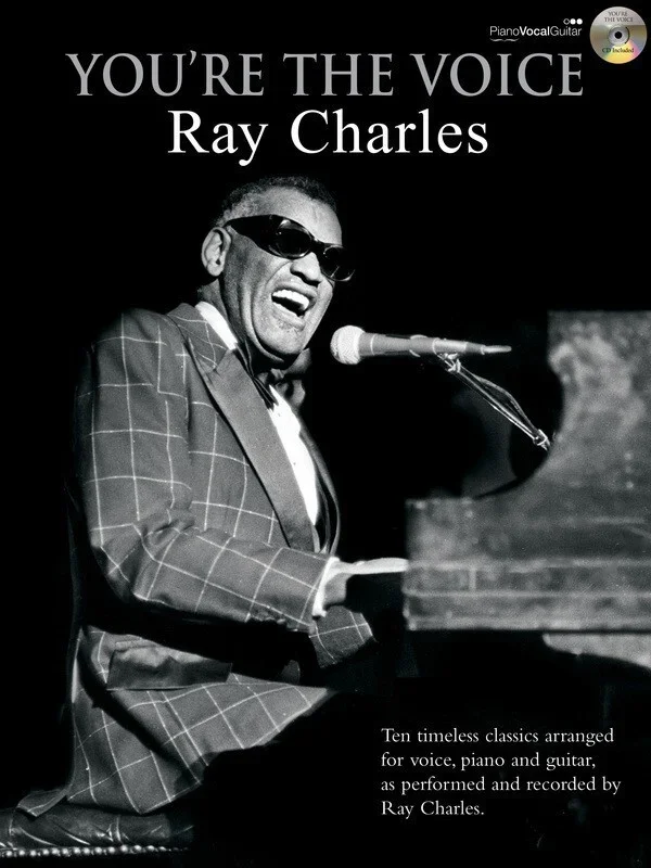You’Re The Voice Ray Charles PVG/CD (Softcover Book/CD)