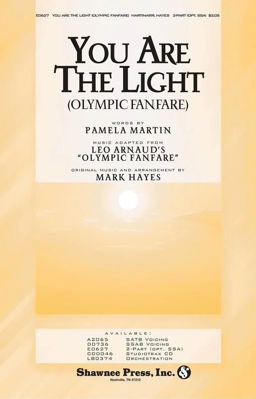 You Are The Light Olympic Fanfare A P Book