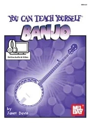 You Can Teach Yourself Banjo – Book with Online Audio and Video