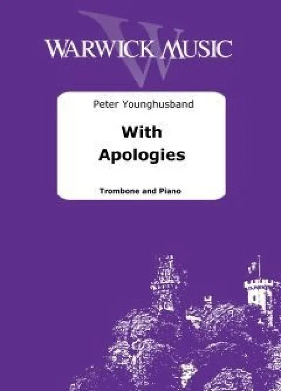 Younghusband – With Apologies For Trombone/Piano Softcover Book (Trombone)