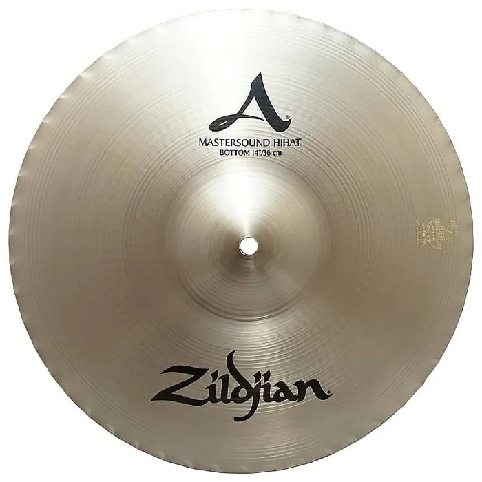 Zildjian A0125 14 ” A Zildjian Mastersound Hi-Hat (Bottom) Cymbal