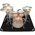 Zildjian Deluxe Drum Rug, 6.5’x5.33′ Black