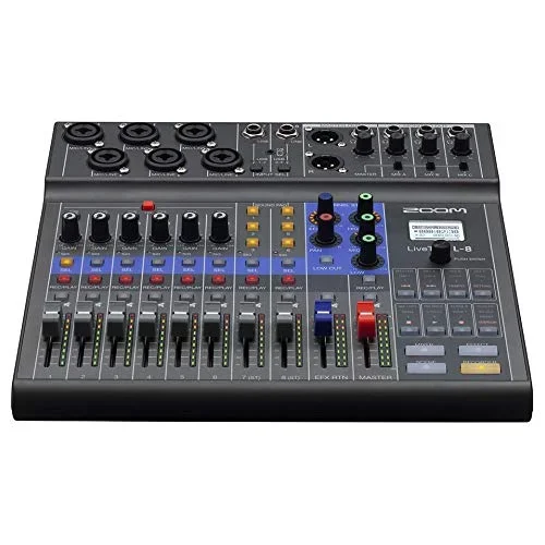 Zoom LiveTrak L-8 Podcast Recorder