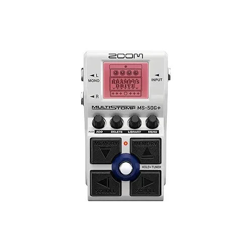 Zoom MS-50G+ MultiStomp Guitar Effects Pedal