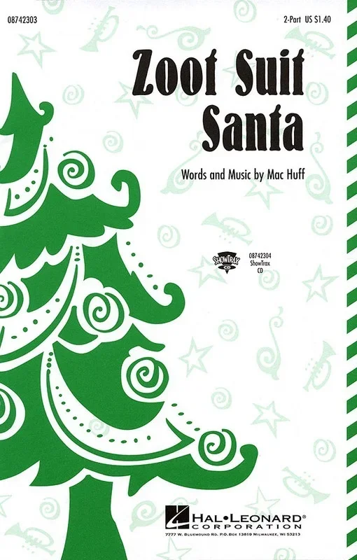 Zoot Suit Santa ShowTrax CD (CD Only)