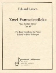 Zwei Fantasiestucke (2 Fantasy Pieces), Op. 48 – Bass Trombone and Piano